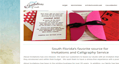 Desktop Screenshot of aboutinvitations.com